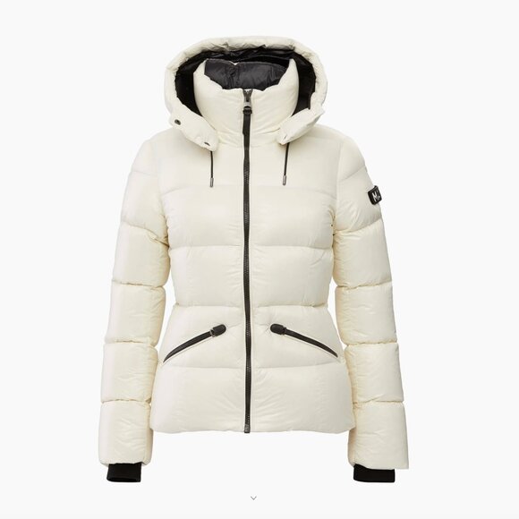 Mackage Jackets & Blazers - Mackage Cream Hooded Puffer Jacket